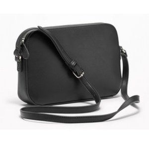 Minimalist Black Crossbody Bag, New